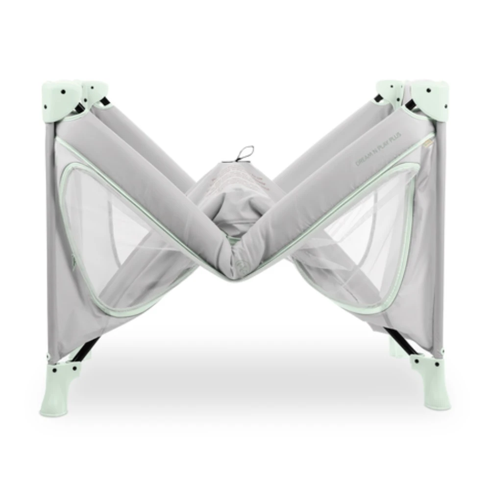 Hauck Dream N Play Plus Mint With Plants Cover - Image 2