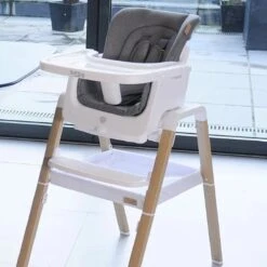 Tutti Bambini Nova Highchair β Oak/White