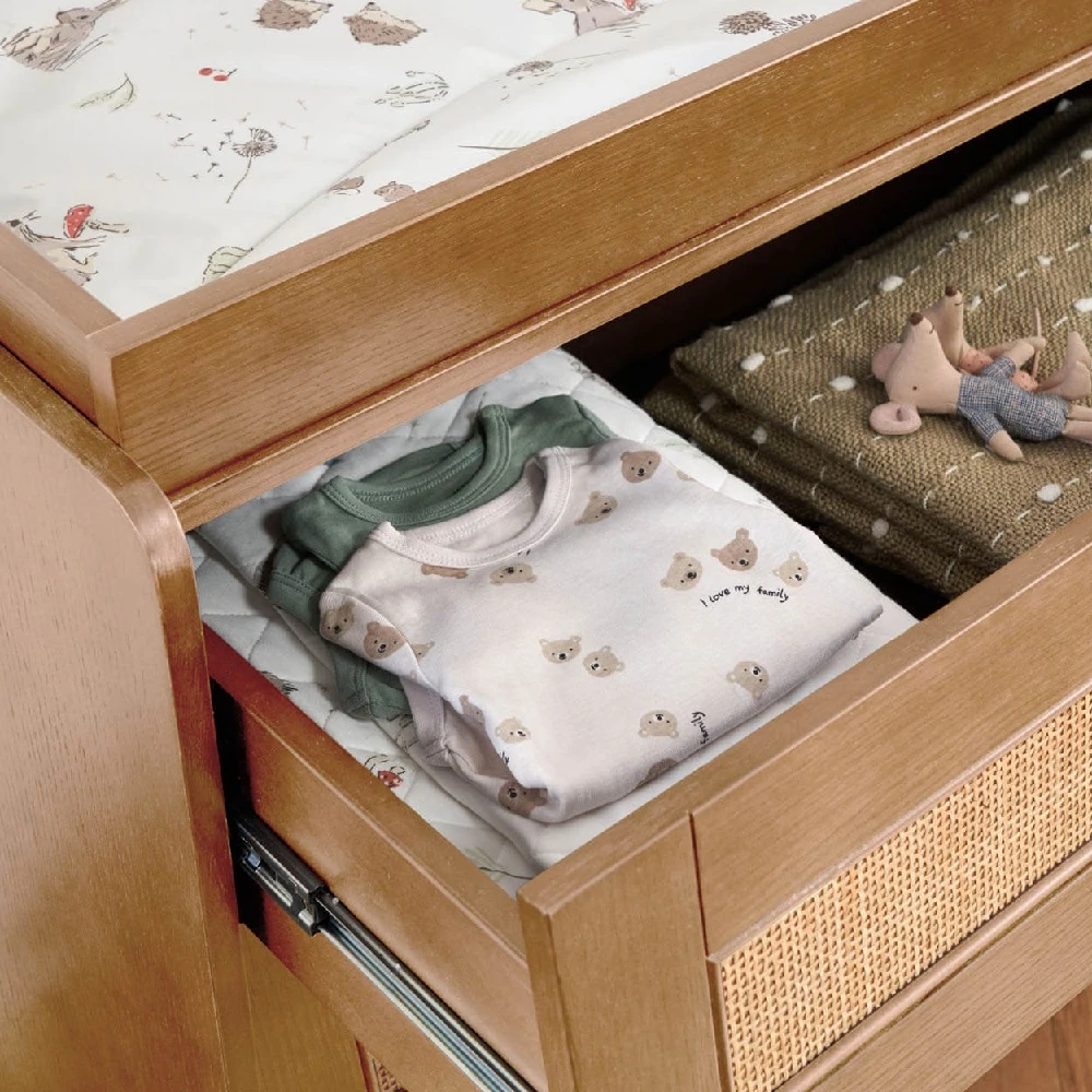 Tutti Bambini Japandi Chest Changer – Light Oak - Image 6