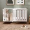 Silver Cross Bromley Cot Bed With Mattress – White