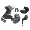 UPPAbaby Cruz V2 3 In 1 Travel System + Pebble 360 Pro2 + Rotating Base – Greyson
