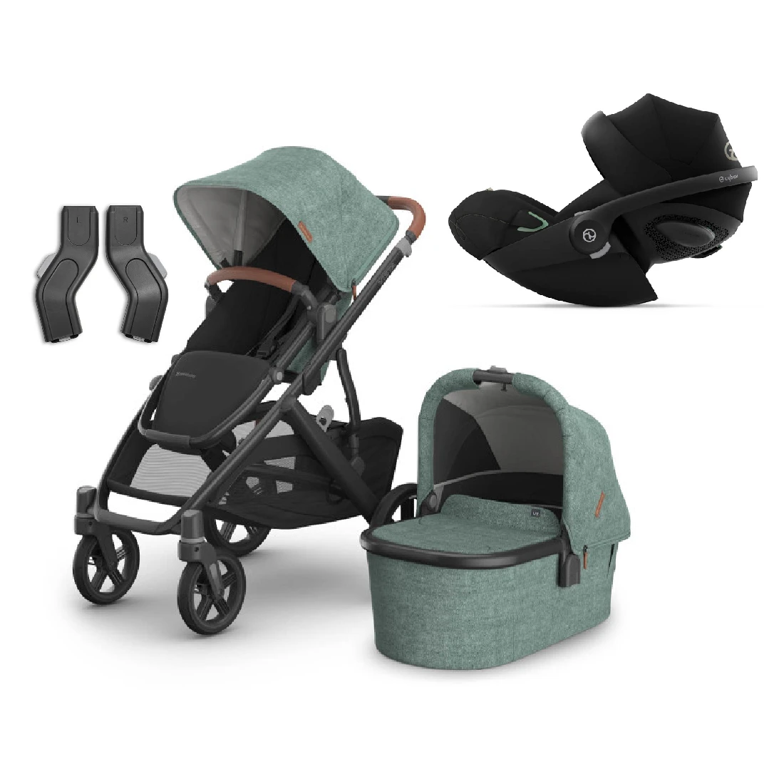 UPPAbaby VISTA V3 Travel System β Gwen + Cloud G + Optional Rotating Base