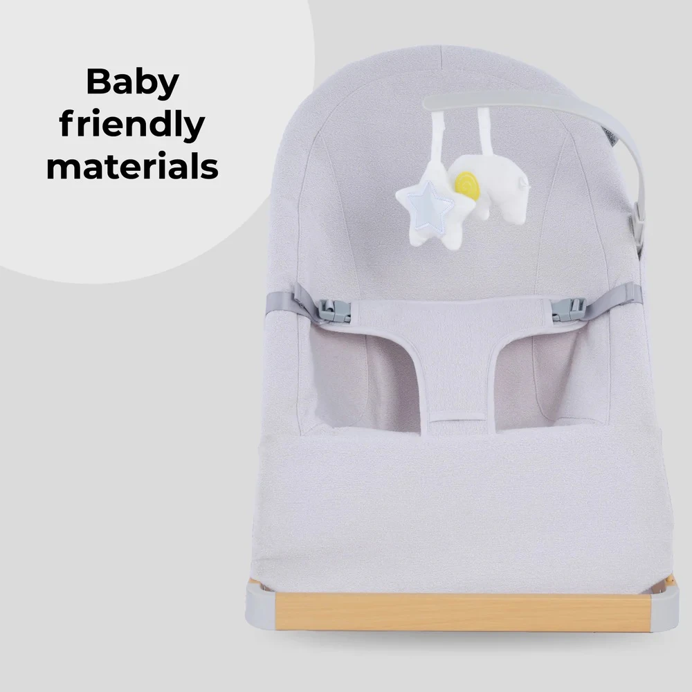 My Babiie Baby Bouncer Grey - Image 2