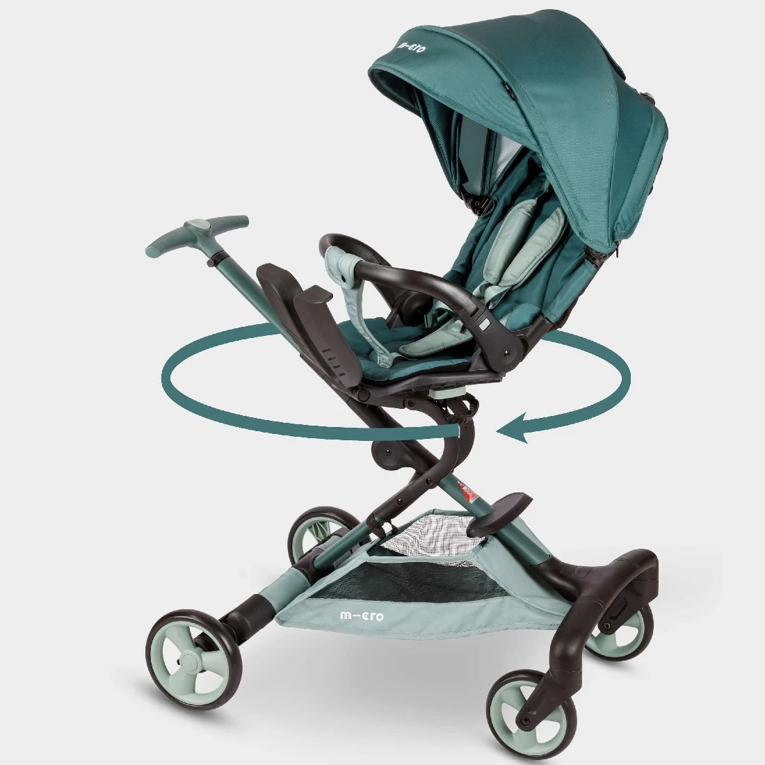 Micro Lightweight Stroller 360 Green Matcha - Image 6