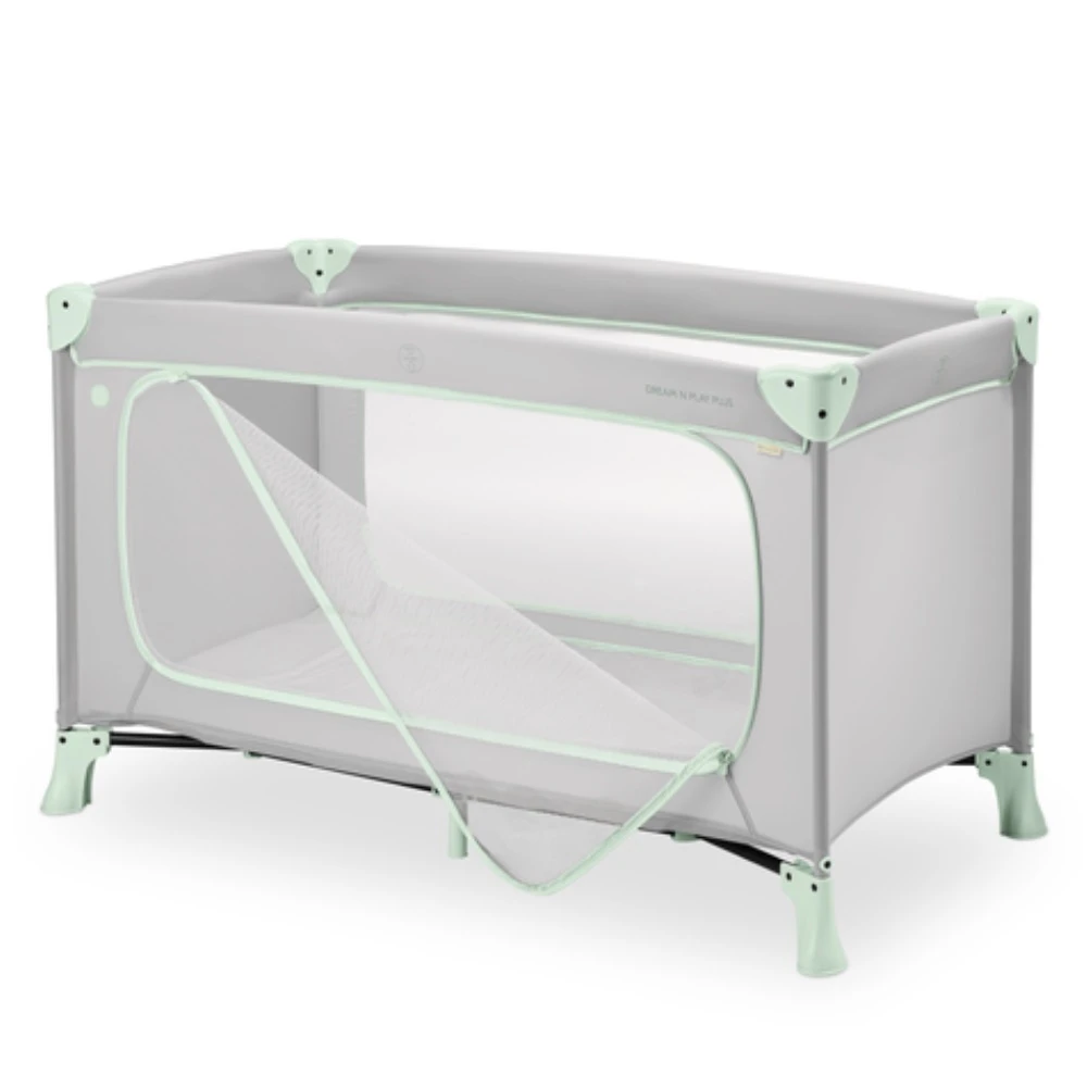 Hauck Dream N Play Plus Mint With Plants Cover - Image 6