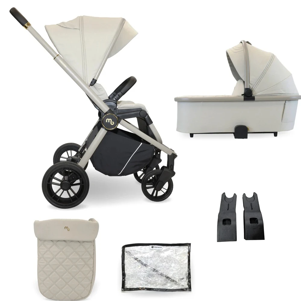 My Babiie MB450 2-in-1 Pushchair/Carrycot β Ivory