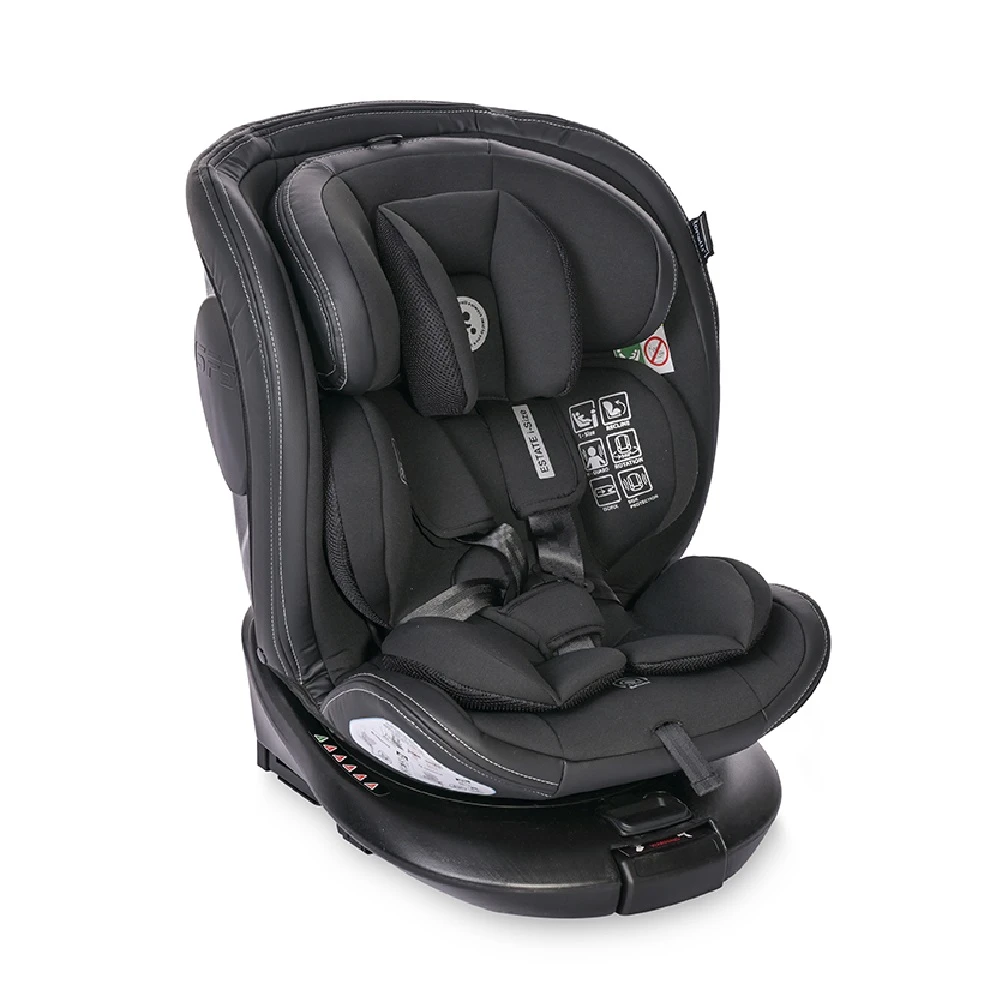 Lorelli ESTATE I-Size ISOFIX 360 Car Seat –Black - Image 3