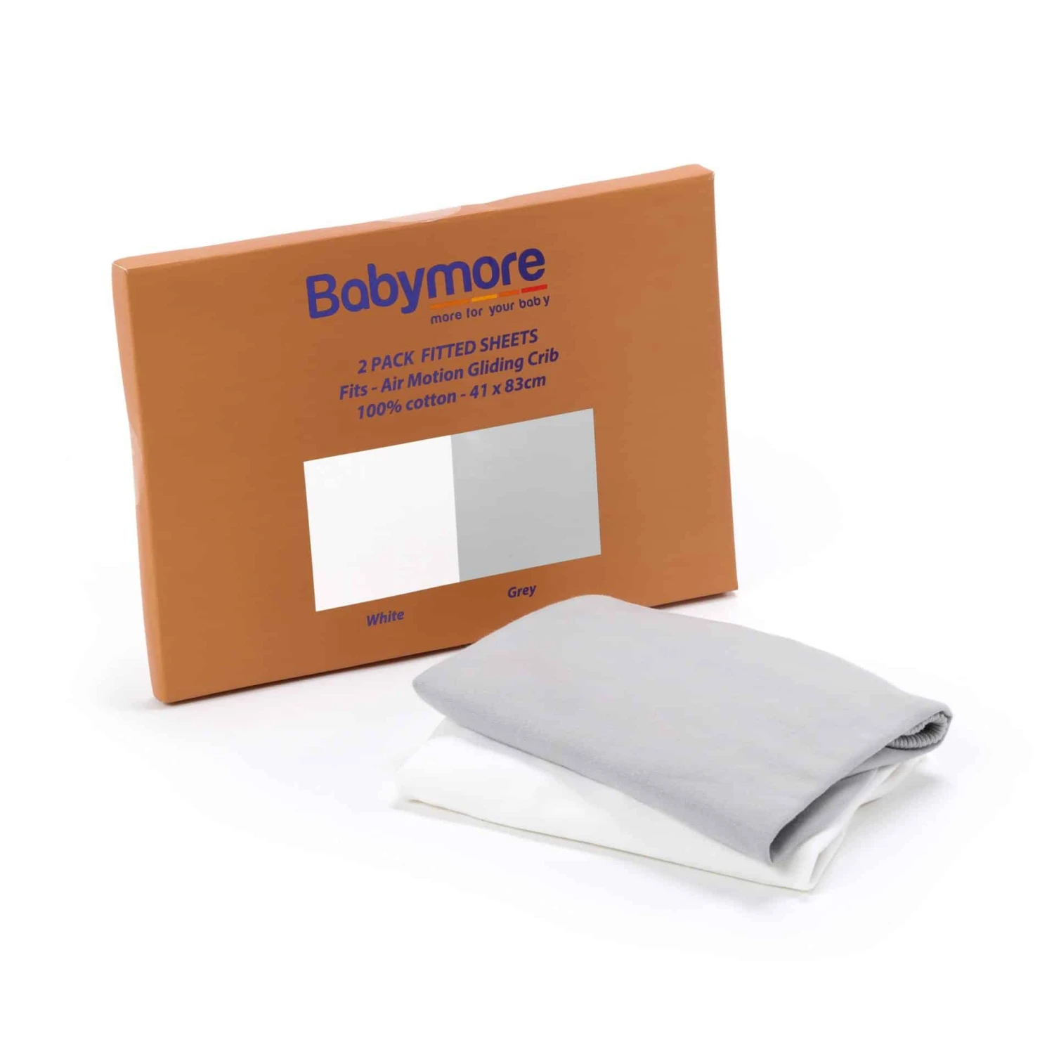 Babymore Air Motion Gliding Crib β Grey - Image 7