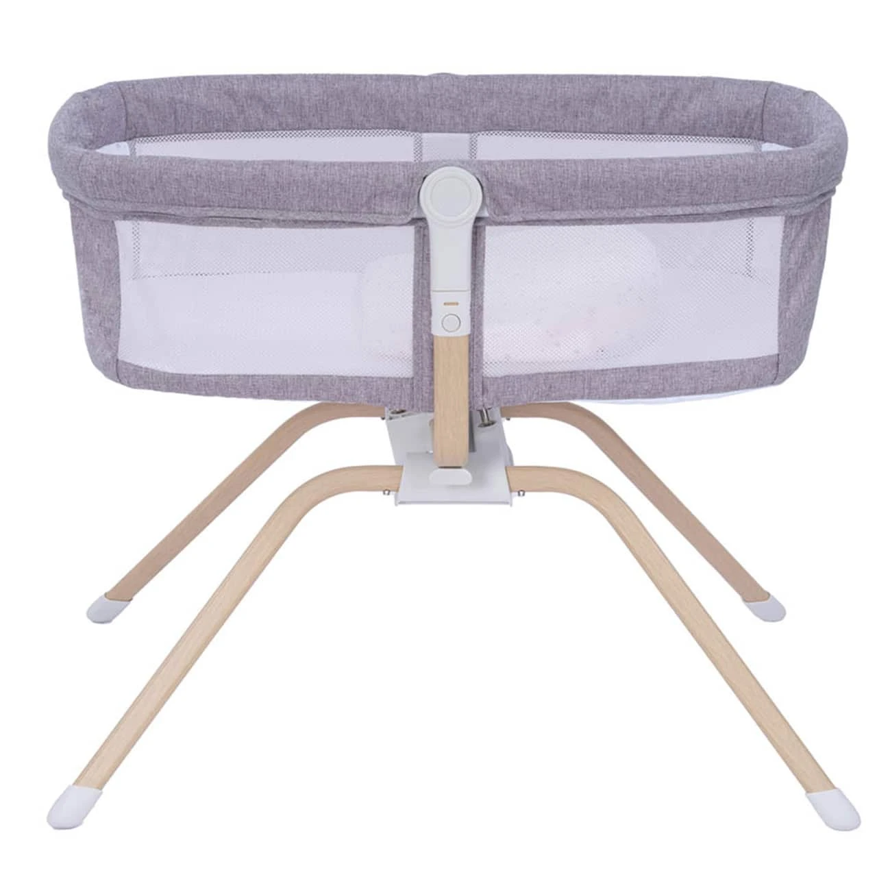 Babymore Air Motion Gliding Crib β Grey - Image 3