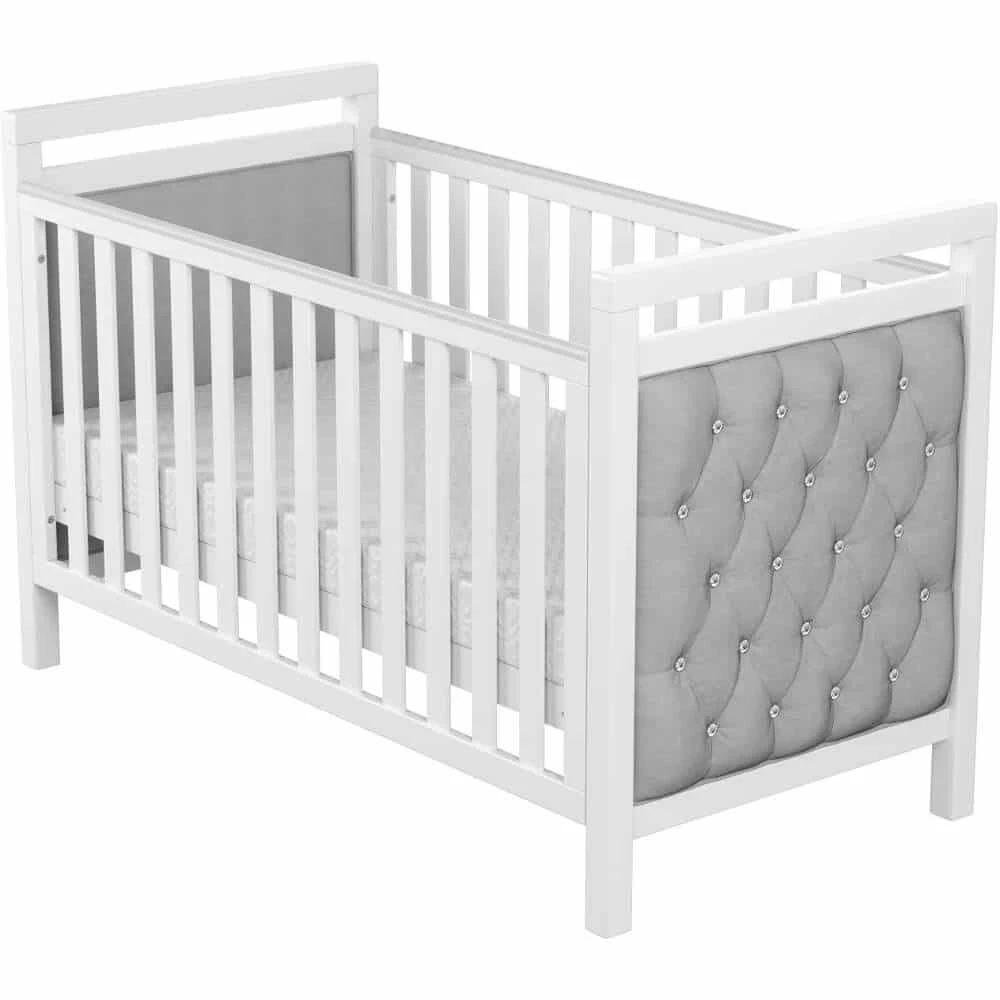 Babymore Deluxe Velvet 2 Piece Nursery Room Set And Mattress - Image 6