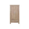 Babystyle Bordeaux Double Nursery Wardrobe – Oak