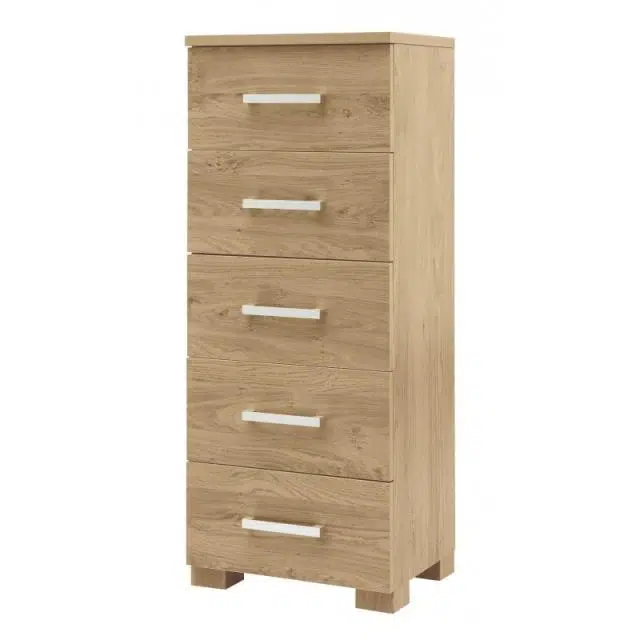 Babystyle Bordeaux Oak Nursery Room Set/Cotbed/Dresser/Shelf/Mattress - Image 11