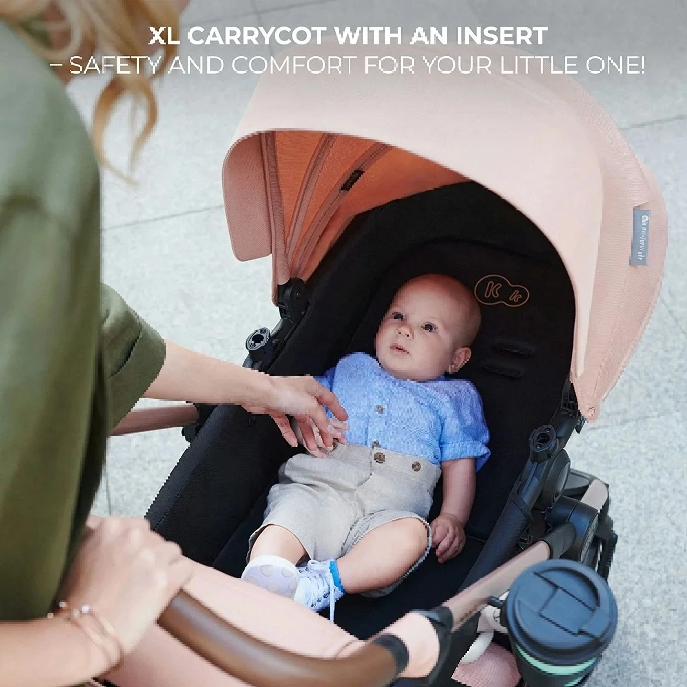 Kinderkraft MOOV 2 Travel System Beige - Image 2