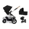 Bumbleride Era 2 In 1 Pram – Silver/Black