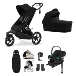 Cybex AVI Spin 10 Piece Bundle – Moon Black