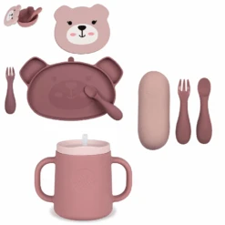 Tum Tum Pink Feeding Bundle