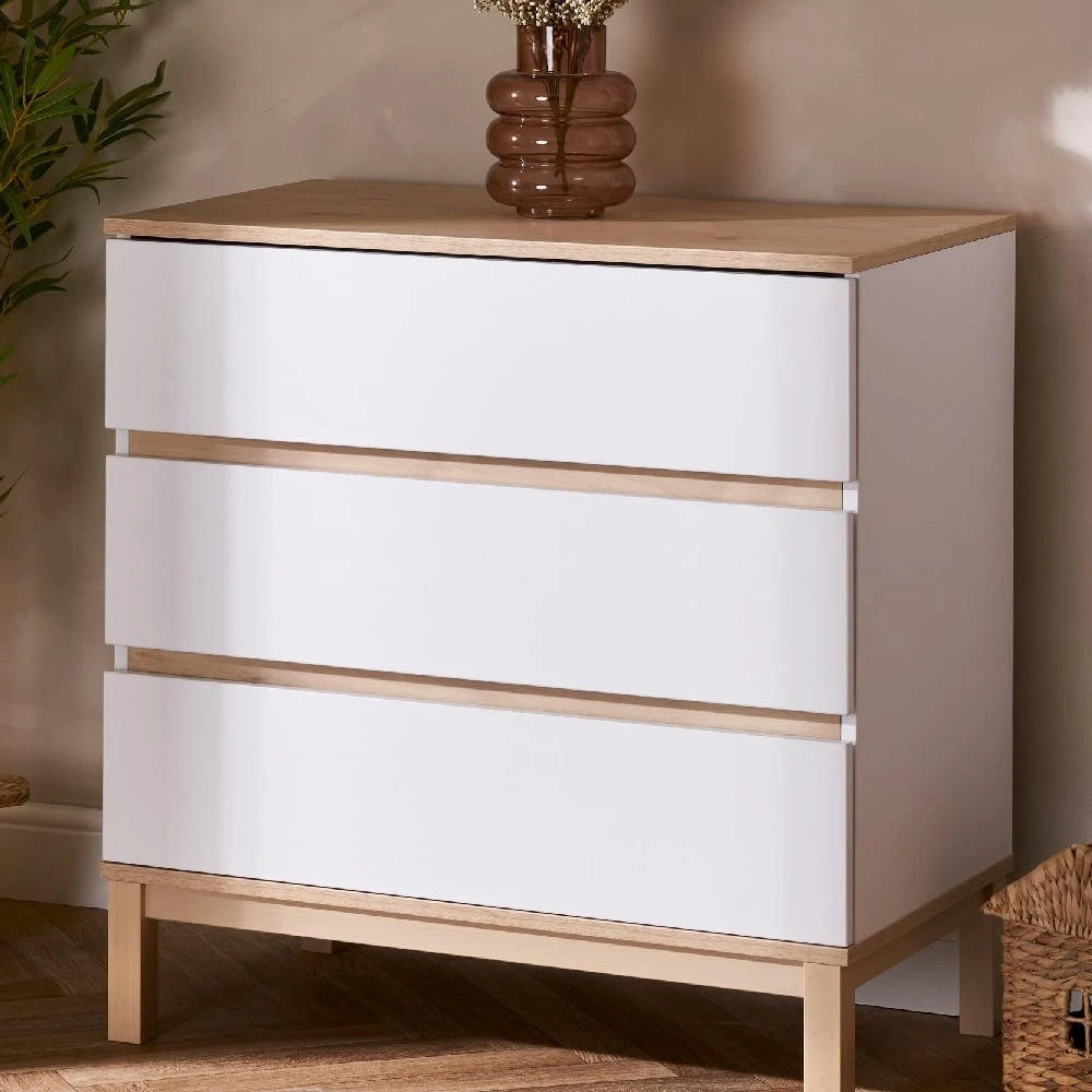 Obaby Astrid 4in1 2 Piece Nursery Room Set/Shelf β White - Image 2