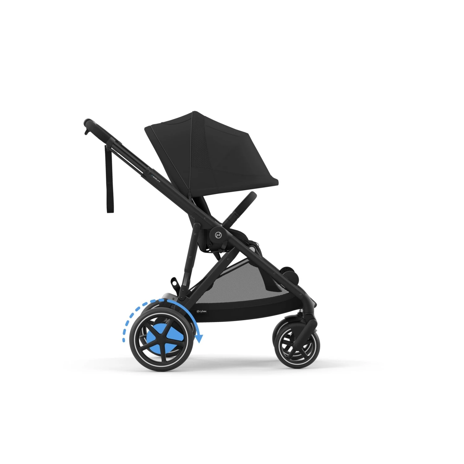 Cybex EGazelle S Twin Pushchair β Moon Black - Image 2
