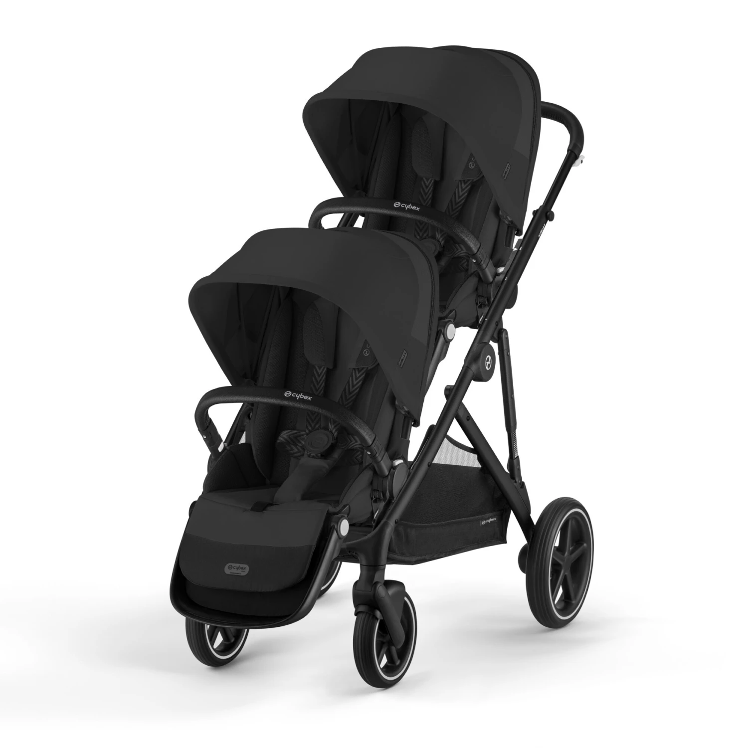 Cybex EGazelle S Twin Pushchair β Moon Black