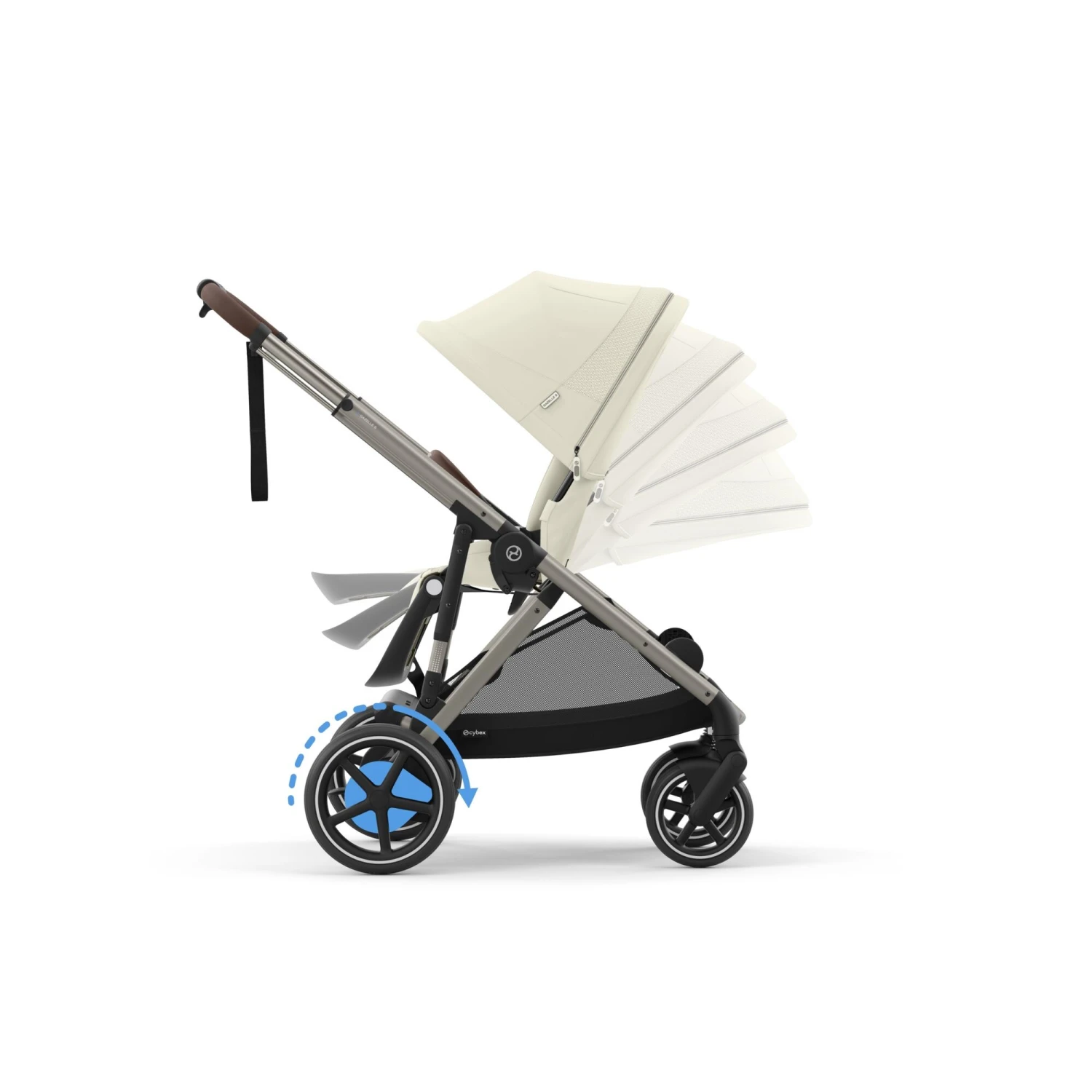 Cybex EGazelle S Pushchair β Seashell Beige - Image 3