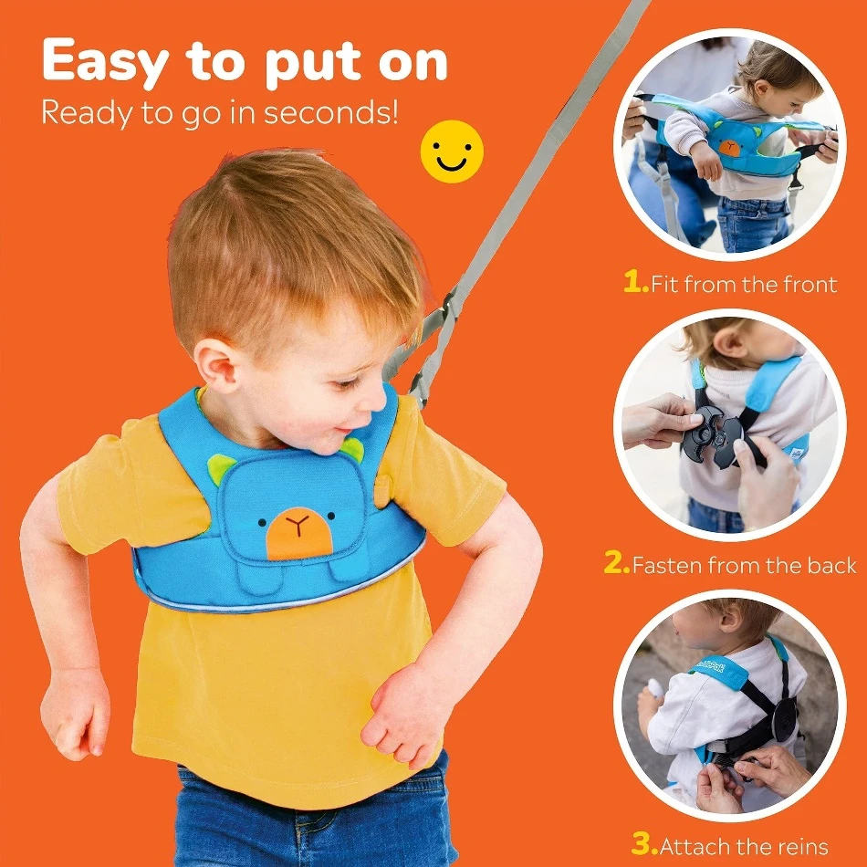 Trunki Walking Reins/Safety Harness β Bert Bear - Image 6