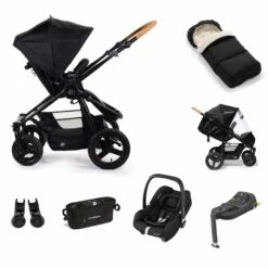 Bumbleride Era I-Size Cabriofix Travel System – Matte Black
