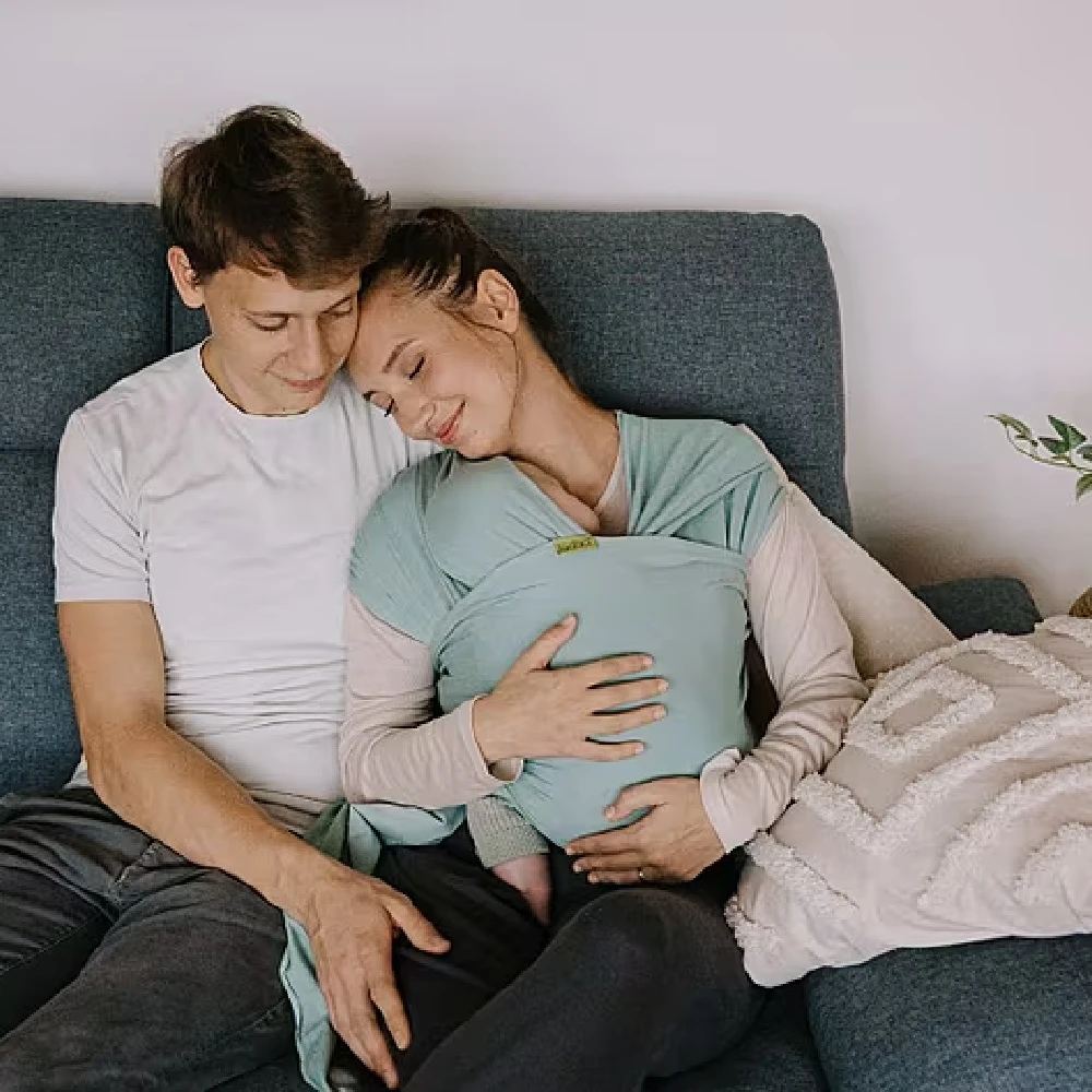 Tutti Bambini Boba Wrap Serenity Sea Mist - Image 8