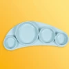 Koo-Di Tiny Tapas Silicone Placemat Spring Water
