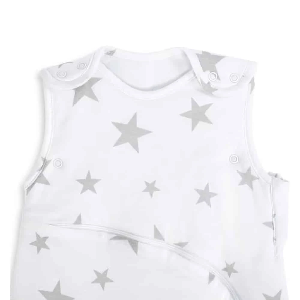 SnuzPouch Sleeping Bag Grey Star 0-6m β 1.0 Tog - Image 3
