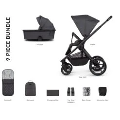 Venicci Tinum Edge Charcoal 2in1 Pushchair