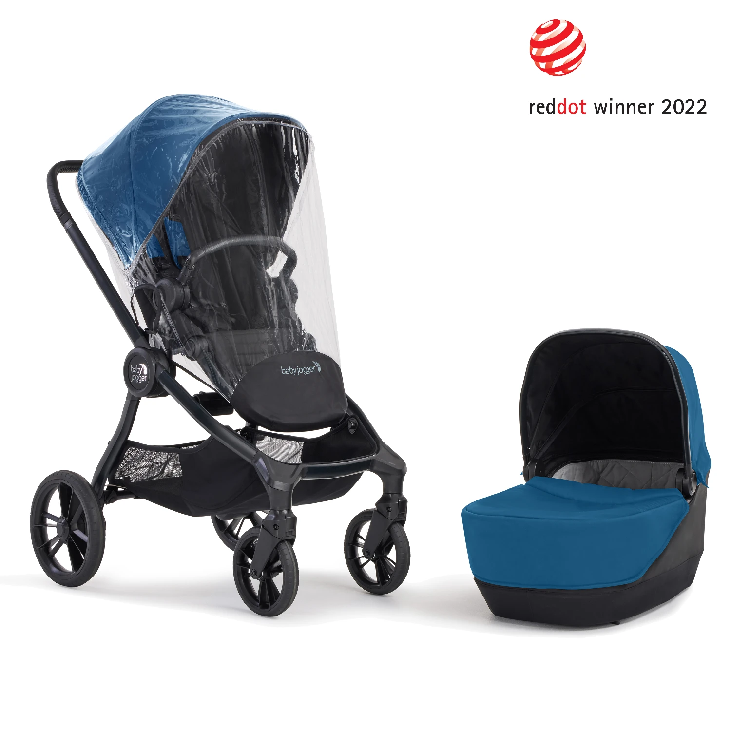 Baby Jogger City Sights Deep Teal Stroller Bundle
