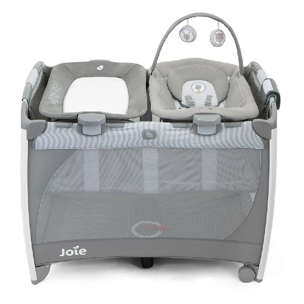 Joie Excursion Portrait Change And Bounce Travel Cot - Image 3