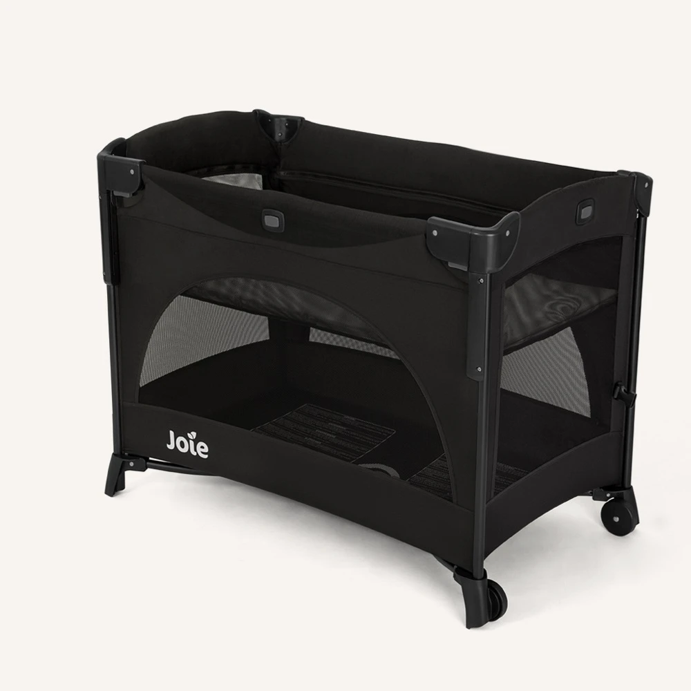 Joie Kubbie Sleep Bedside Crib & Travel Cot Shale - Image 4