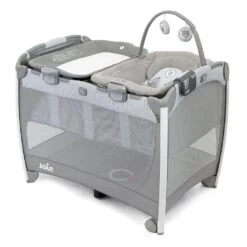 Joie Excursion Portrait Change And Bounce Travel Cot