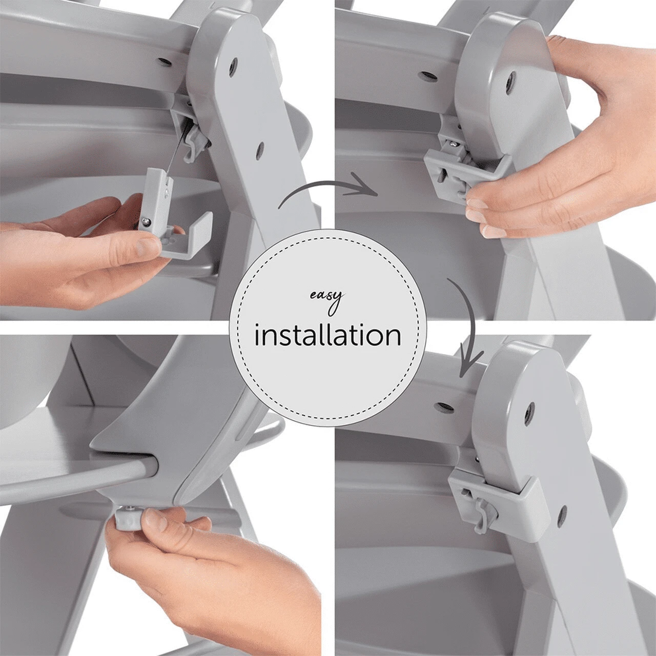 Hauck Alpha Grey Tray - Image 3