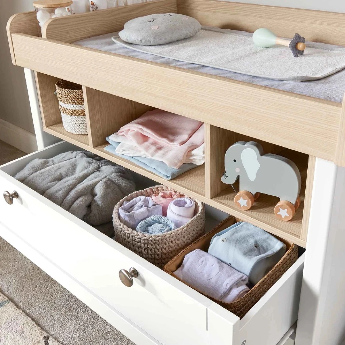 Mamas & Papas Harwell 2 Piece With Mattress – White - Image 10