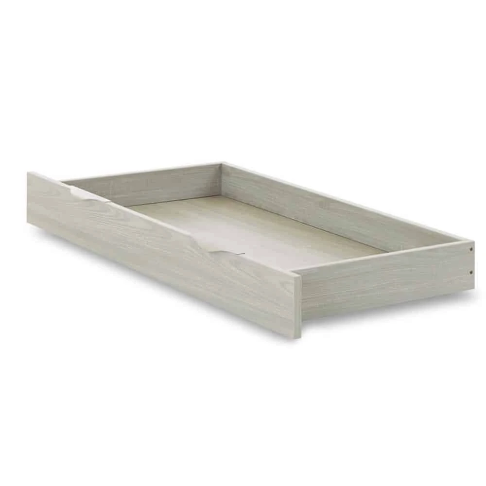 Obaby Nika Mini 4 Piece Nursery Room Set/Under Drawer β Grey Wash/White - Image 9