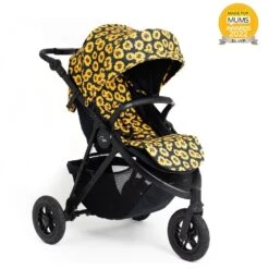Roma Atlas 3 Wheel Stroller – Sunflower