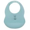 Nattou Silicone Bib Light Blue