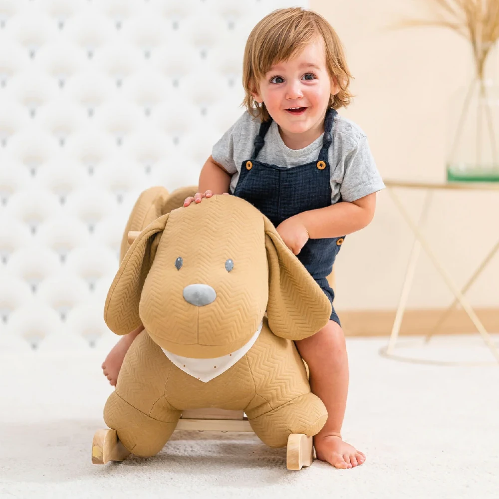 Nattou Rocker Charlie The Dog Caramel - Image 3