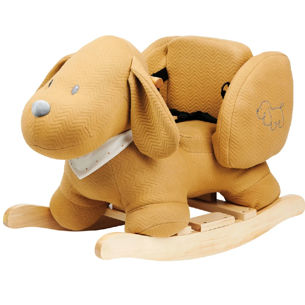 Nattou Rocker Charlie The Dog Caramel