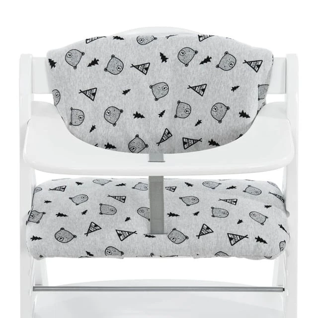 Hauck Alpha Deluxe Nordic Grey Highchair Pad