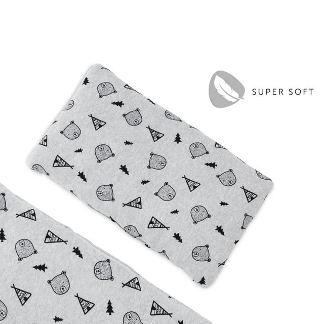 Hauck Alpha Deluxe Nordic Grey Highchair Pad - Image 5