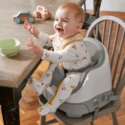 Mamas & Papas Bug Floor And Booster Seat With Activity Tray – Grey
