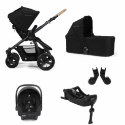 Bumbleride Era I-Size Isofix Travel System – Matte Black/Black