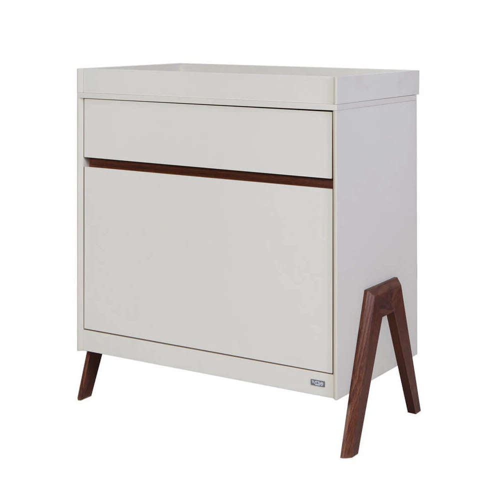 Tutti Bambini Fuori 3 Piece Room Set White Sand/Warm Walnut - Image 13