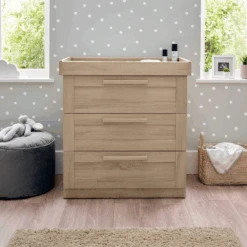 Mamas & Papas Atlas Changing Unit – Light Oak