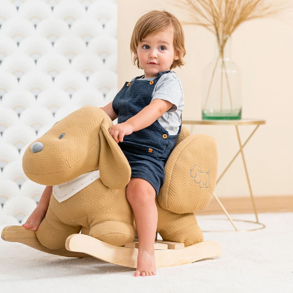 Nattou Rocker Charlie The Dog Caramel - Image 2