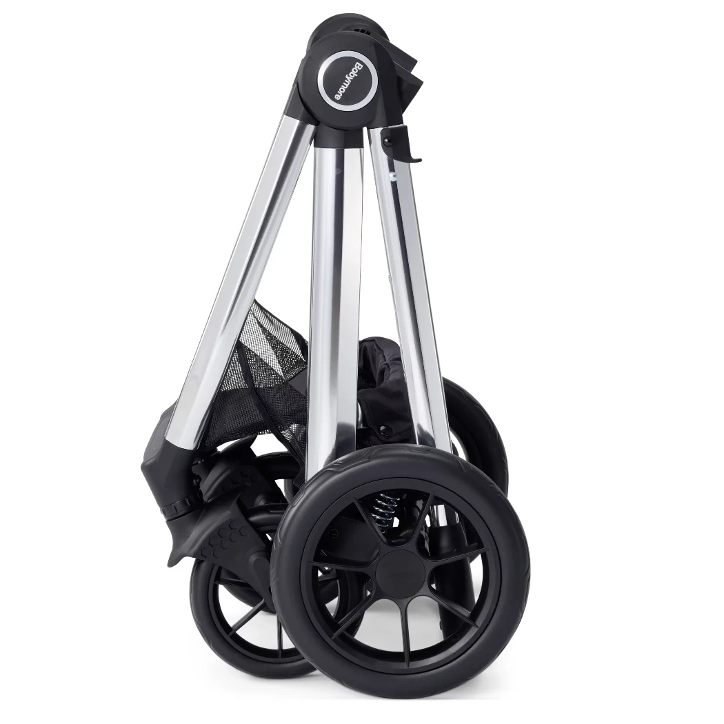 Babymore Memore V2 Pram Pushchair 11 Piece Chrome - Image 3