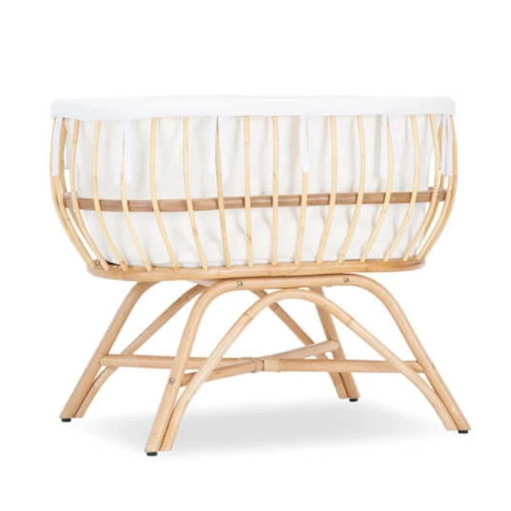 CuddleCo Aria Crib β Rattan - Image 3
